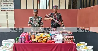 যশোর সীমান্তে বিজিবির অভিযানে বিপুল চোরাচালানি পণ্য জব্দ